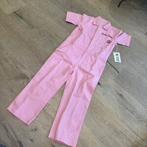 Hey Gang Pink Jumper Romper
